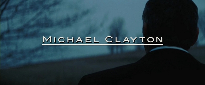 Perché Michael Clayton?