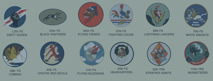 DECALS AIRACOBRA SUD-OVEST PACIFICO