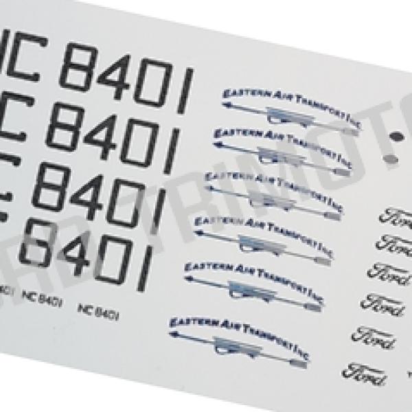 Decal Ford Tri Motor EAT
