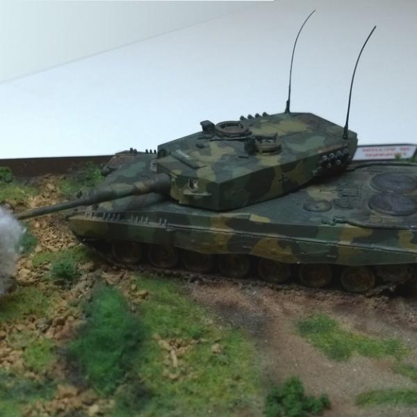 Leopard in action